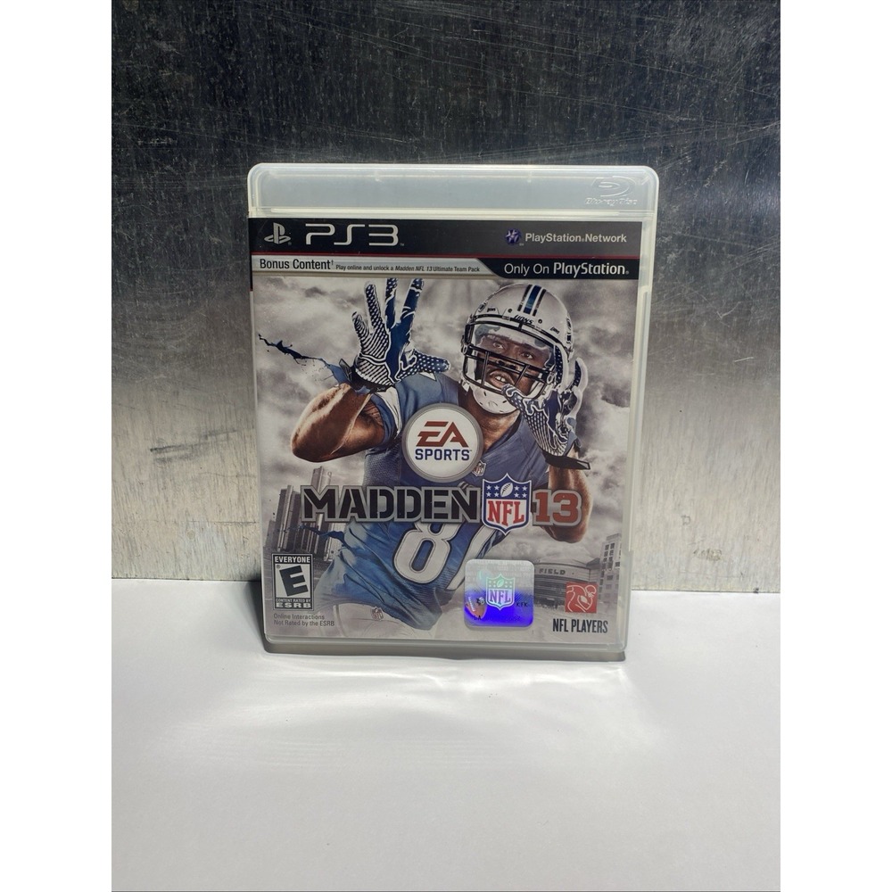 Madden NFL 13 PS3 PlayStation 3 PS3 Complete CIB Pristine Mint Condition